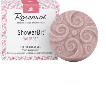 Rosenrot ShowerBit Duschgel Wildrose (60g)