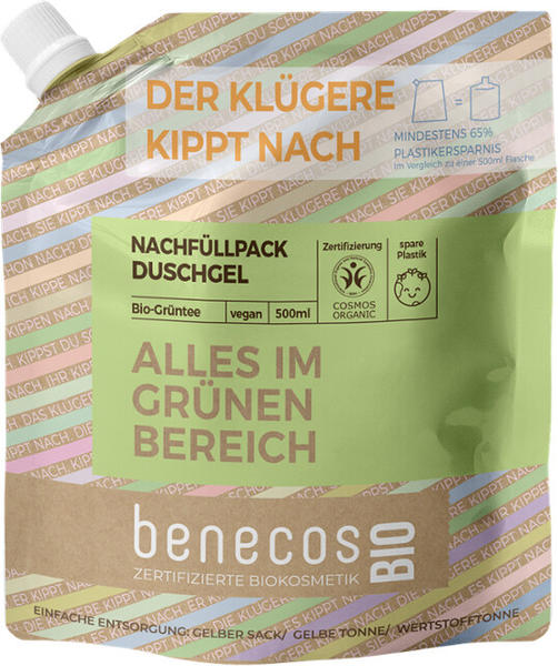 benecos Bio Duschgel Alles im grünen Bereich Nachfüller (500ml)