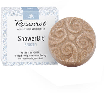 Rosenrot ShowerBit Duschgel Sensitiv (60g)