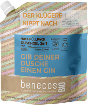 benecos Bio 2in1 Duschgel Gib deiner Dusche einen Gin Nachfüller (500ml)