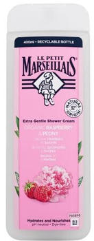 Le Petit Marseillais Extra Gentle Shower Cream Organic Raspberry & Peony (400ml)