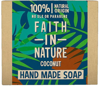 Faith in Nature Kokosnuss Seife (100 g)