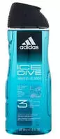 Adidas Ice Dive Duschgel f&uuml;r Herren 400 ml, Grundpreis: &euro; 7,- / l