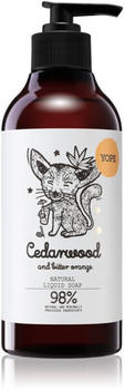 YOPE Cedarwood & Bitter Orange flüssige Seife (500ml)