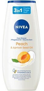 Nivea Shower Peach & Apricot Seed Oil Pflegedusche (250ml)
