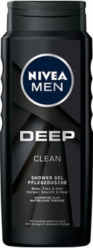 Nivea Men Deep Clean Shower Gel (500ml)