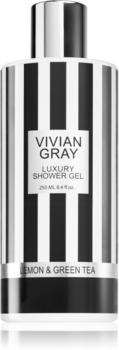 Vivian Gray Stripes Lemon & Green Tea luxuriöses Duschgel (250ml)