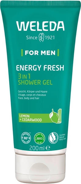Weleda ForMen Energy Fresh 3in1 Shower Gel (200ml)