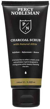 Percy Nobleman Charcoal Scrub Natural AHAS (100ml)