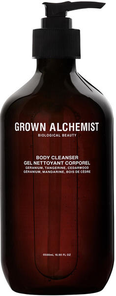 Grown Alchemist Body Cleanser Geranium, Tangerine, Cedarwood (500ml)