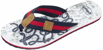 Fashy Zehen-Bade Pantolette blau 7634 54