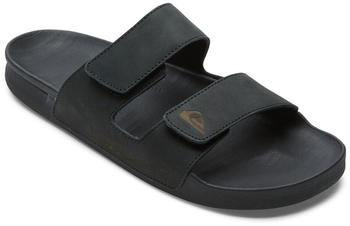 Quiksilver Rivileatherdadj Slides schwarz