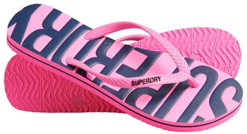 Superdry Vintage Vegan Slides rosa