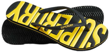Superdry Vintage Vegan Slides schwarz