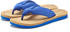 Elbsand Badezehentrenner Sandale Pantolette ultraleicht VEGAN blau
