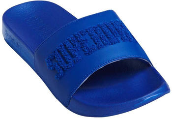 Superdry HIGH Build Logo Pool Slide Slipper royal