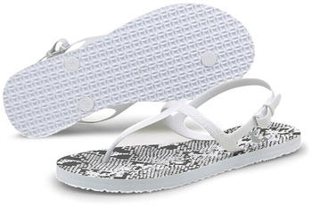Puma Cozy Untamed Flip Flops weiß