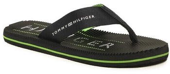 Tommy Hilfiger Zehentrenner Massage Footbed Beach Sandal dunkelblau