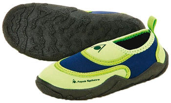 Aqua Sphere BEACHWALKER Kids bright green navy blue 24-25