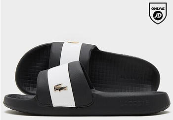 Lacoste Serve Pin Slides schwarz