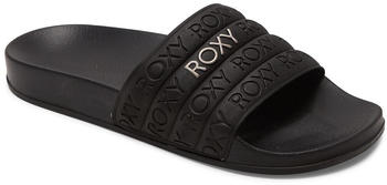 Roxy Slippy Sandale schwarz metallic gold