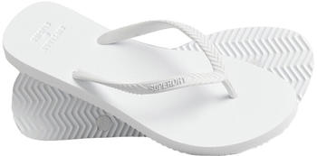 Superdry Studios Classic Slides weiß