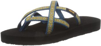 Teva Olowahu Flower Loom Flip Flops gelb