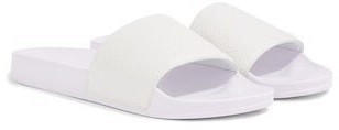 Calvin Klein POOL SLIDE MONO Badepantolette vorgeformtem Fußbett weiß