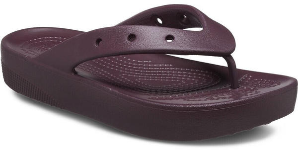 Crocs Classic Platform Flip Flops lila