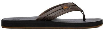 Quiksilver Carver Squish Flipflop braun schwarz braun