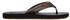 Quiksilver Carver Squish Flipflop braun schwarz braun
