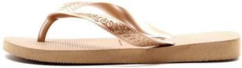 Havaianas Top Tiras Flip-Flops gold rosa