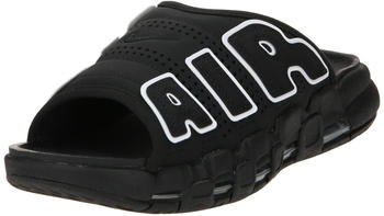 Nike Pantolette 'AIR MORE UPTEMPO SLIDE' schwarz weiß