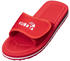 Kubota Badelatschen Klettverschluss Pantoletten Sandalen Velcro rot