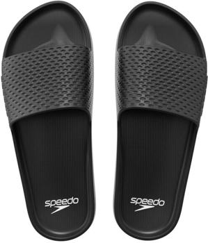 Speedo Entry Slides schwarz
