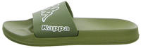 Kappa Badepantolette vorgeformtem Fußbett grün