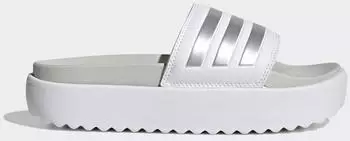Adidas Platform Adilette cloud white/zero metalic/grey one