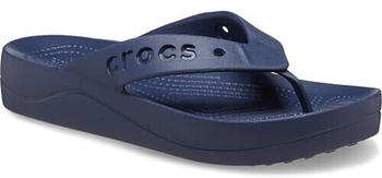 Crocs Baya Plateau-Flip Sandale navy