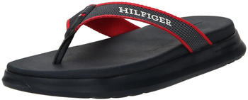 Tommy Hilfiger Zehentrenner Dual Density Toe Beach Sandal dunkelblau