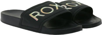 Roxy Slippy Damen Badelatschen stylische Pantoletten Logo-Schriftzug
