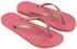 Ipanema Anatomica Tan Fem pink metallic pink