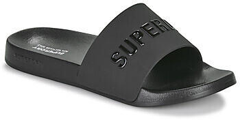 Superdry Zehensandalen Sandales De Piscine À Logo Véganes schwarz