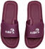 Kubota Badelatschen Klettverschluss Velcro burgund