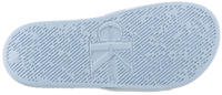 Calvin Klein FANNY SLIDE MONOGRAM Badepantolette breiter Bandage blau