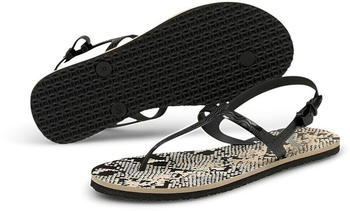 Puma Cozy Untamed Flip Flops braun