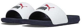 Puma Cool Cat 2 0 Ps Sandale wei&szlig; navy rot