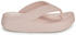 Crocs Zehentrenner Getaway Platform Flip rosa