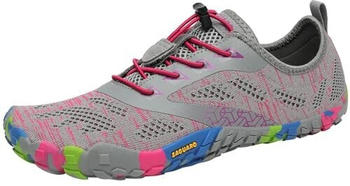 Saguaro Barfußschuhe Leight bequem Zehenschuhe rosa