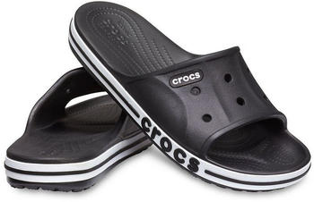 Crocs Bayaband Slide schwarz wei&szlig;