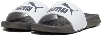 Puma Popcat Badelatsche weiß schwarz F36
